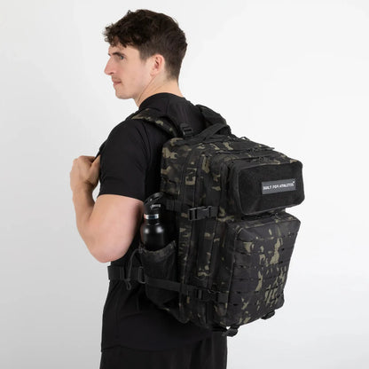 Built For Athletes Large Black Camo 45L Hero 3.0 Backpack