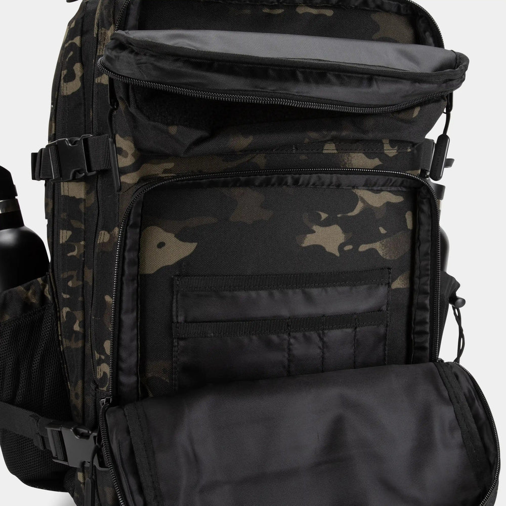 Built For Athletes Large Black Camo 45L Hero 3.0 Backpack