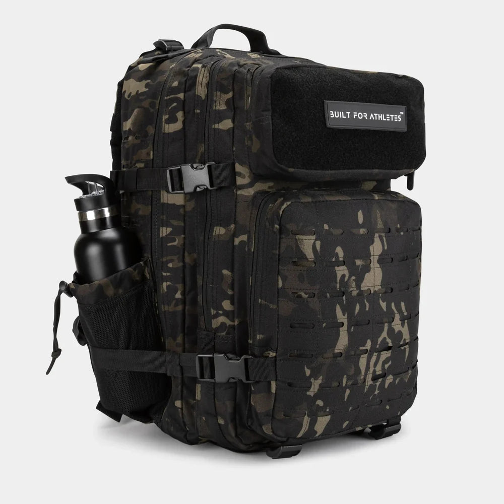 Built For Athletes Large Black Camo 45L Hero 3.0 Backpack