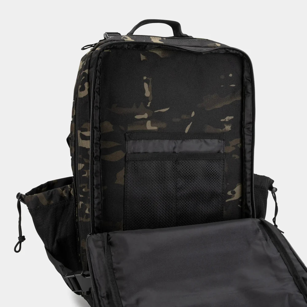 Built For Athletes Large Black Camo 45L Hero 3.0 Backpack