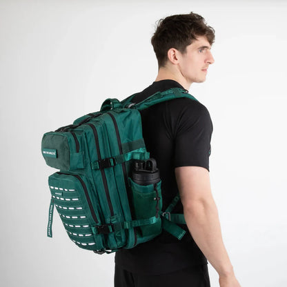 Built For Athletes Large Forest Green Gym Backpack