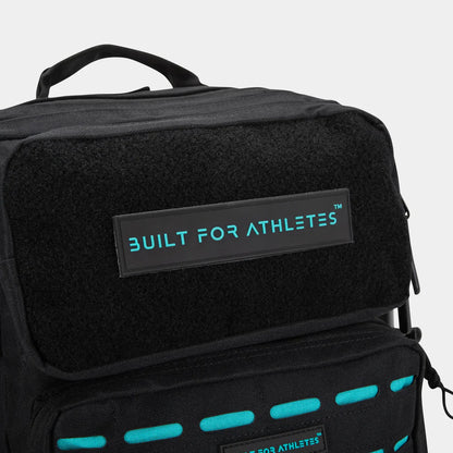 Built For Athletes Medium Black & Aqua 25L Hero 3.0 Backpack