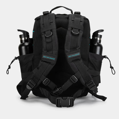 Built For Athletes Medium Black & Aqua 25L Hero 3.0 Backpack