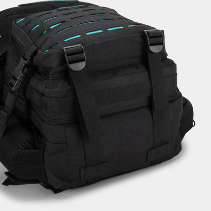 Built For Athletes Medium Black & Aqua 25L Hero 3.0 Backpack