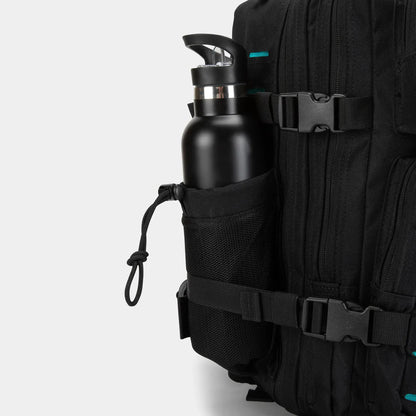 Built For Athletes Medium Black & Aqua 25L Hero 3.0 Backpack