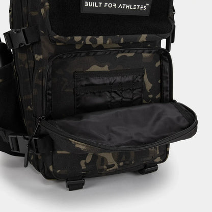 Built For Athletes Medium Black Camo Gym Backpack