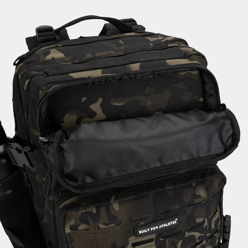 Built For Athletes Medium Black Camo Gym Backpack