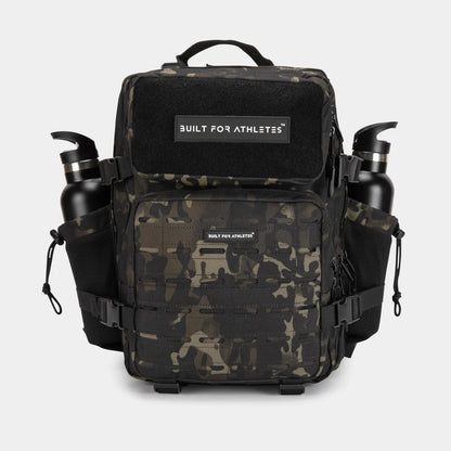 Built For Athletes Medium Black Camo Gym Backpack