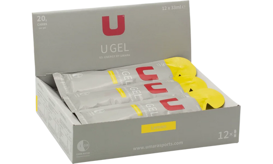 UMARA U GEL Citron 12x20g carb. Box med 12stycken citron gel ifrån Umara.